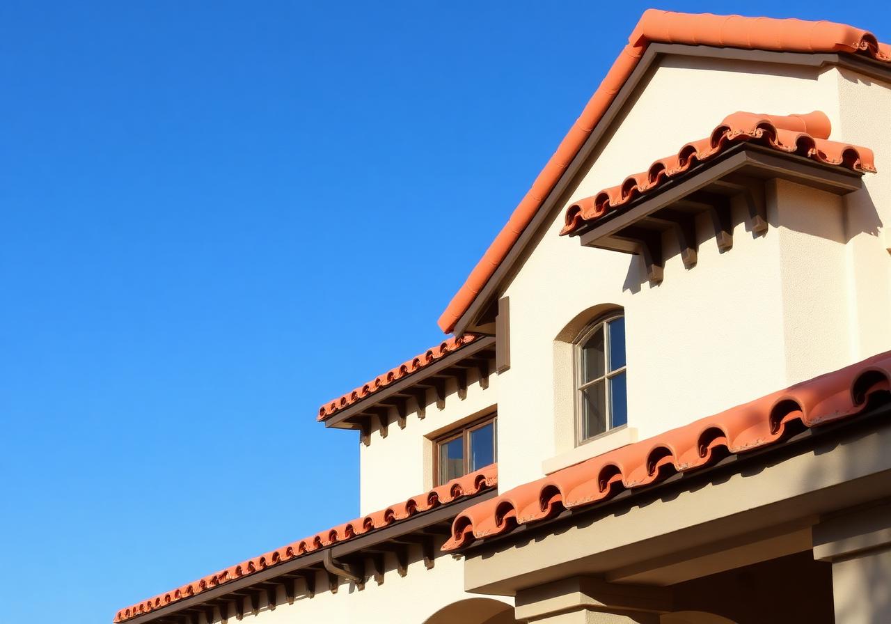 Tile Roofing project example