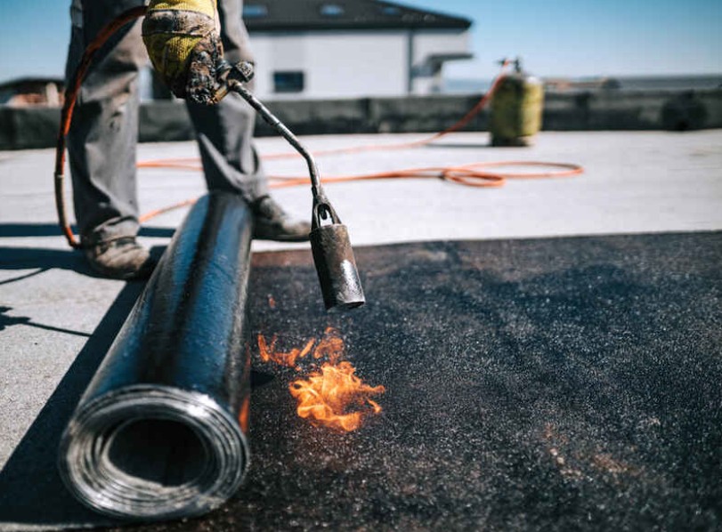 Torch Down Roofing project example